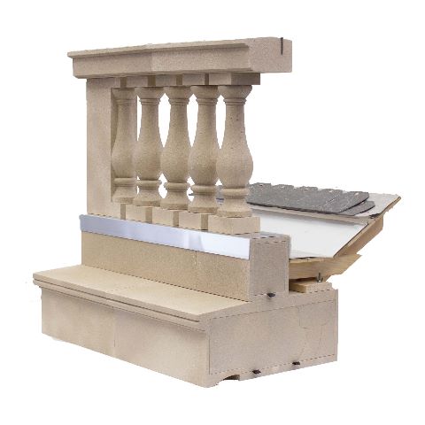 balustrade model photo