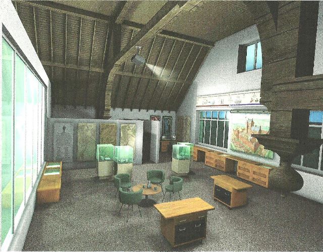 interior of musuem
